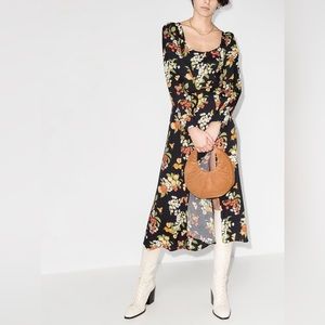 Reformation Alessi Fruit Print Midi Dress